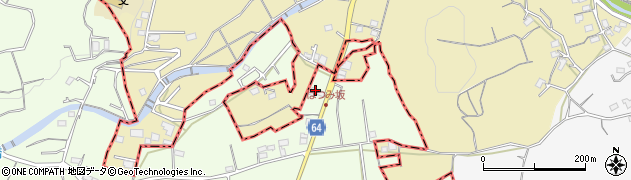 神奈川県伊勢原市日向191周辺の地図