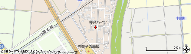 鳥取県米子市淀江町佐陀350-13周辺の地図