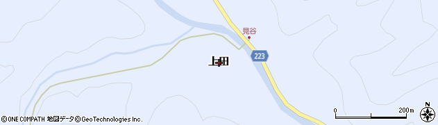 福井県小浜市上田周辺の地図
