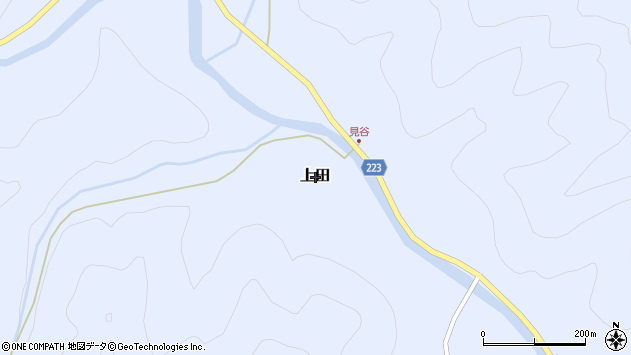 〒917-0356 福井県小浜市上田の地図