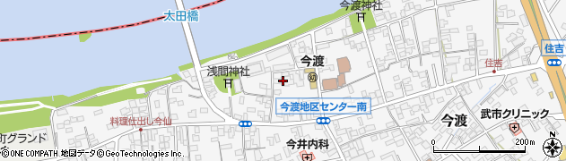 龍洞寺周辺の地図