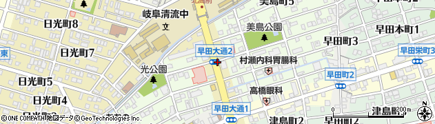 早田大通２周辺の地図