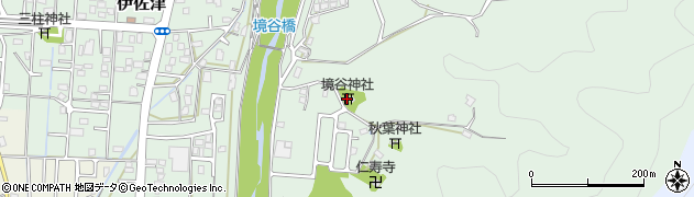 境谷神社周辺の地図