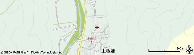 滋賀県米原市上板並339周辺の地図