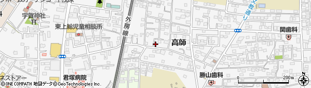 千葉県茂原市高師248周辺の地図