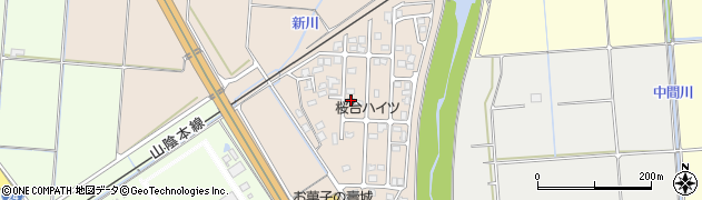 鳥取県米子市淀江町佐陀350-4周辺の地図