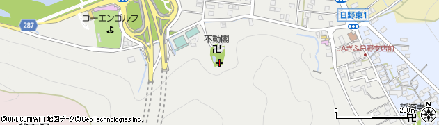 岐阜県岐阜市日野西周辺の地図