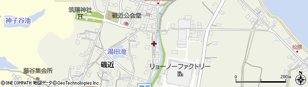 島根県松江市磯近870周辺の地図