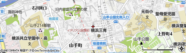 徳永山手ビル駐車場周辺の地図