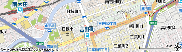 鶴岡仁成堂薬局吉野町店周辺の地図