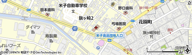 鳥取地方法務局米子支局周辺の地図