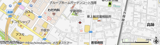 千葉県茂原市高師2216周辺の地図