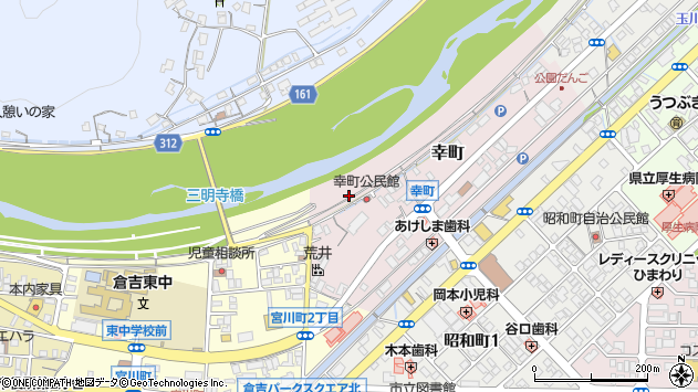 〒682-0807 鳥取県倉吉市幸町の地図