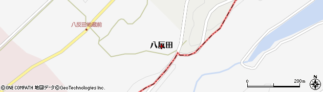 鳥取県琴浦町（東伯郡）八反田周辺の地図