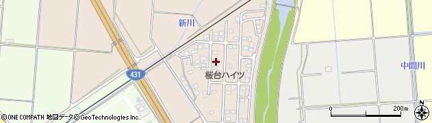鳥取県米子市淀江町佐陀350-2周辺の地図