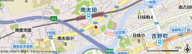 みずほ銀行南太田 ＡＴＭ周辺の地図