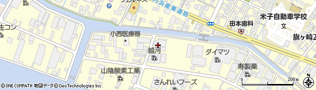 ユーシーシーフーヅ株式会社　米子支店周辺の地図