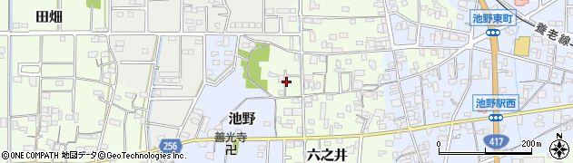 真塾池田校周辺の地図