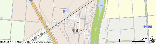 鳥取県米子市淀江町佐陀350-21周辺の地図