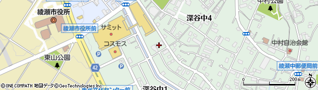 業務スーパー綾瀬中央店周辺の地図