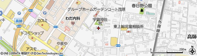 千葉県茂原市高師2074周辺の地図