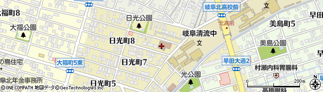 日光コミュニティセンター周辺の地図