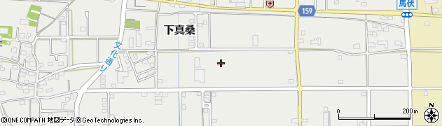 岐阜県本巣市下真桑周辺の地図