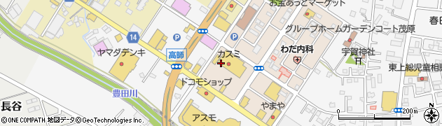 米乃家　茂原店周辺の地図