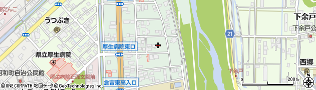鳥取県中部歯科医師会周辺の地図