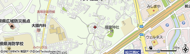 島根県松江市乃木福富町670周辺の地図