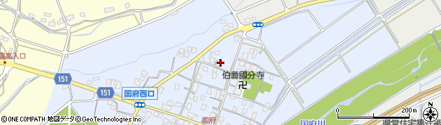 鳥取県倉吉市国府537周辺の地図