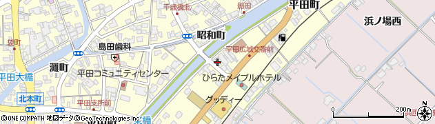 島根県出雲市平田町2430周辺の地図