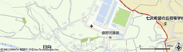 神奈川県伊勢原市日向1228周辺の地図