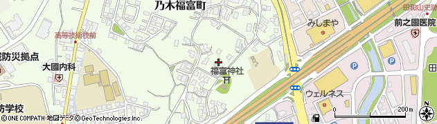 島根県松江市乃木福富町526周辺の地図