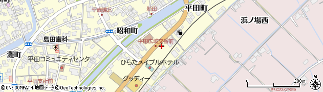 島根県出雲市平田町2467周辺の地図