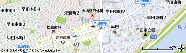 大垣西濃信用金庫金華橋支店周辺の地図