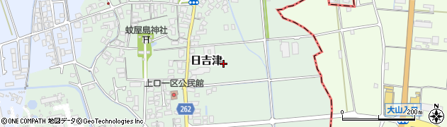 鳥取県日吉津村（西伯郡）日吉津周辺の地図