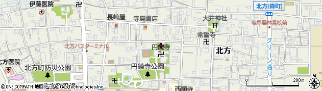 浄土宗　西運寺周辺の地図
