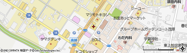 千葉県茂原市高師1708周辺の地図