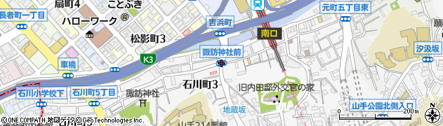 石川町２周辺の地図