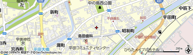 島根県出雲市平田町7029周辺の地図