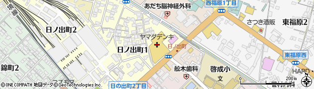 ヤマダデンキテックランドＮｅｗ米子店周辺の地図