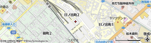 後藤工業株式会社　本社周辺の地図