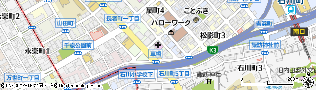 横浜マリーン周辺の地図