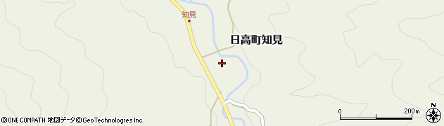 兵庫県豊岡市日高町知見周辺の地図