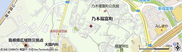 島根県松江市乃木福富町692周辺の地図