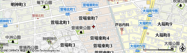 訪問介護ステーションアイサポート岐阜周辺の地図