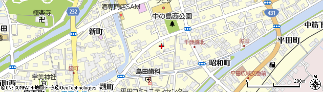 島根県出雲市平田町7079周辺の地図