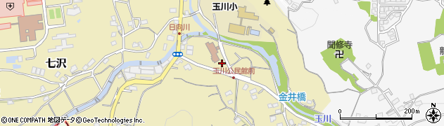 神奈川県厚木市七沢190周辺の地図