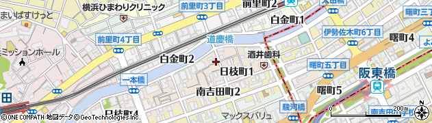 吉野町から350m 張邸駐車場周辺の地図